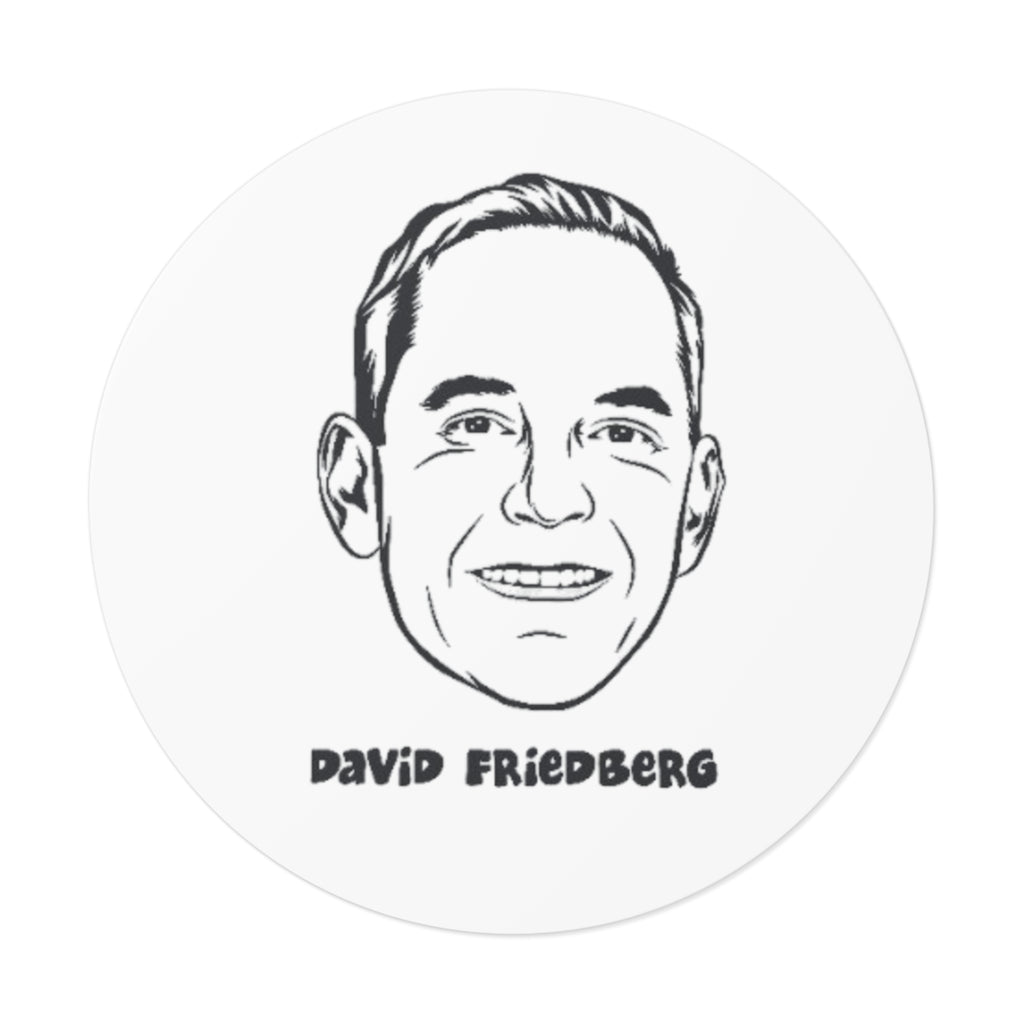 Scientist Sticker - The David Friedberg